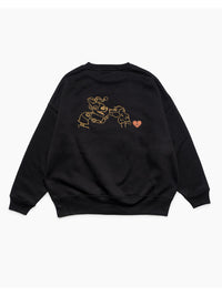 FRIENDSHIP BIG SW -BLACK-