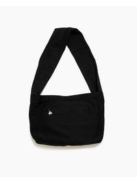 SHOULDER BAG -BLACK-