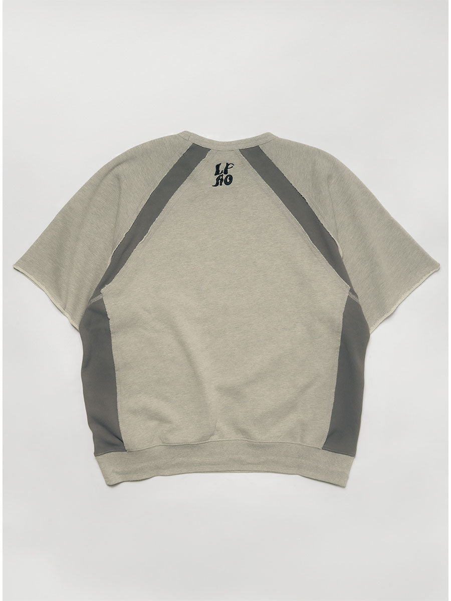 SWEAT S/S TEE -HEATHER GREY-
