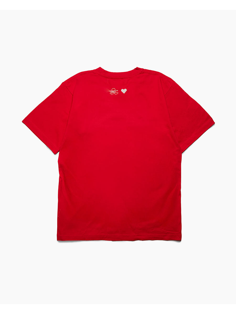3D ICON SS TEE -RED-