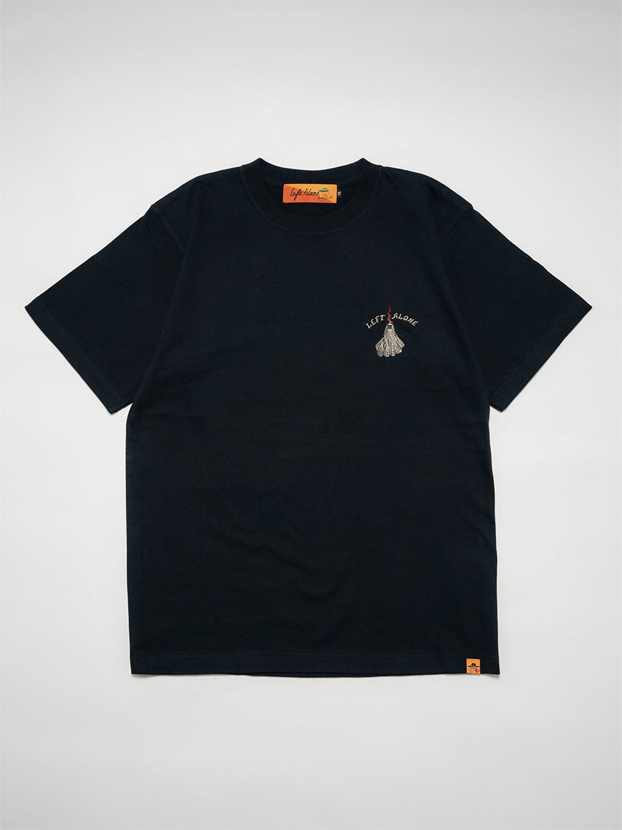 GHOST S/S TEE -BLACK-