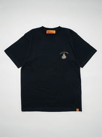 GHOST S/S TEE -BLACK-