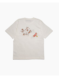 FREE DOG SS TEE -OFF WHITE-