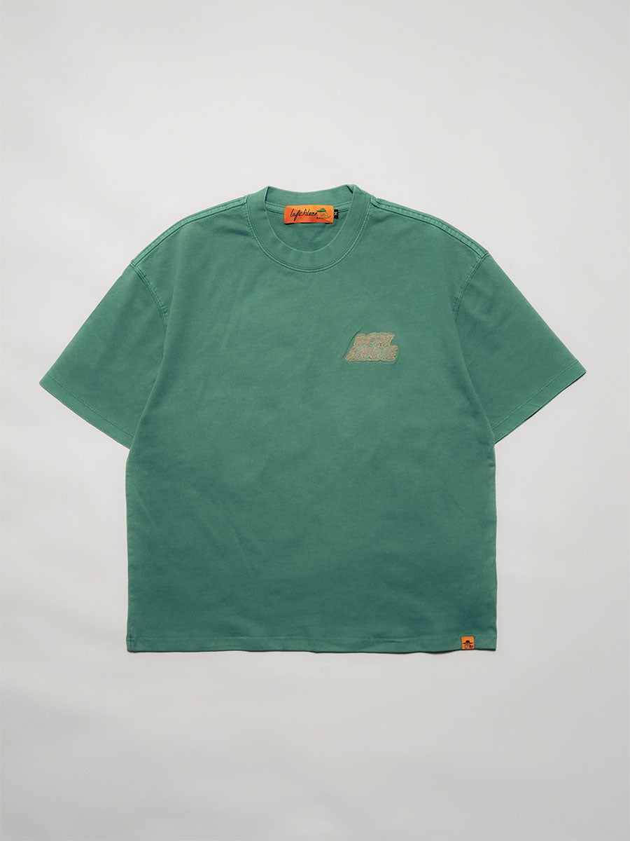 GIRL PIGMENT S/S TEE -GREEN-