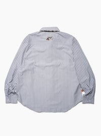 TIE L/S SHIRT -GREY-