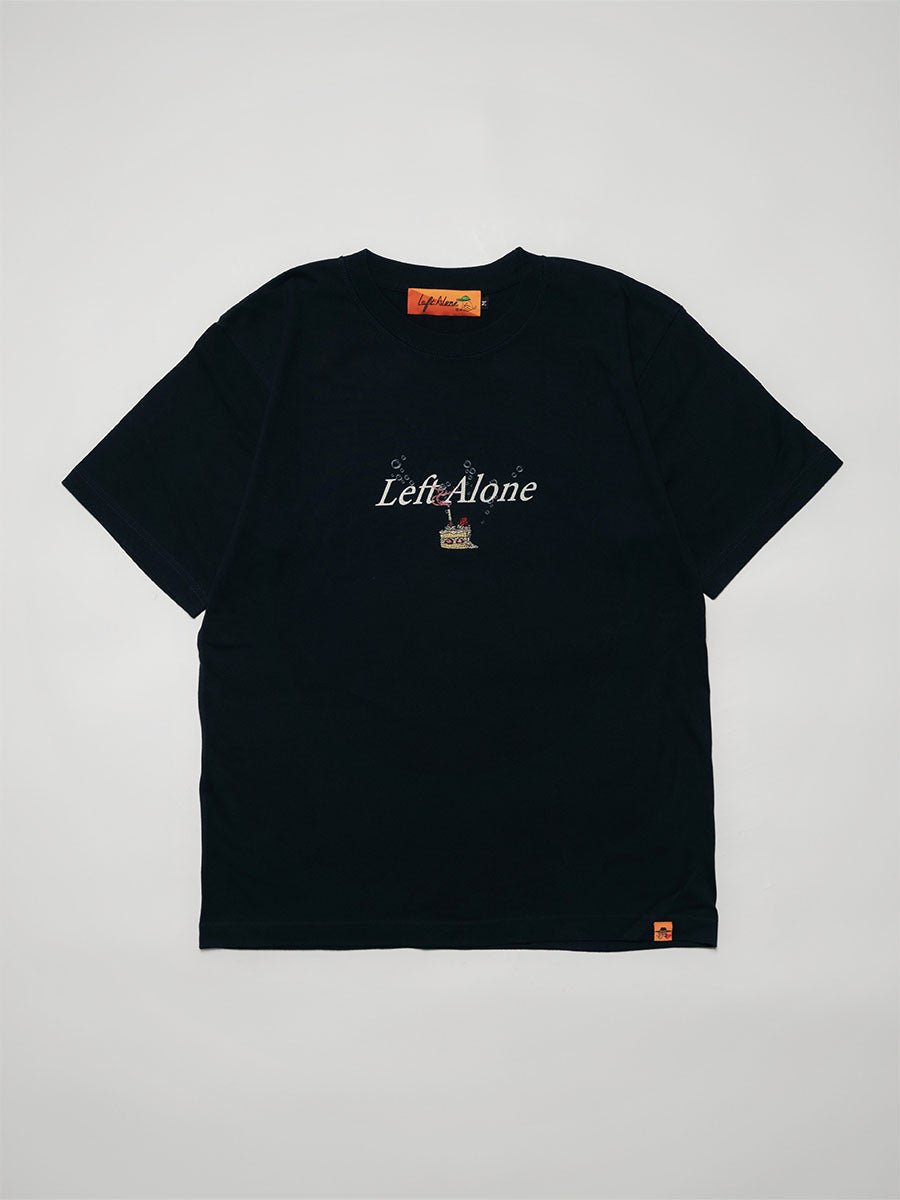 SMOKING CAKE S/S TEE -BLACK-