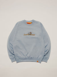 GIRAFFE SWEAT -LIGHT BLUE-