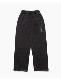 CAT SWEAT PANTS -BLACK-