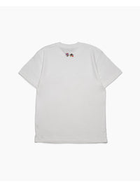 HEART POCKET TEE -WHITE-