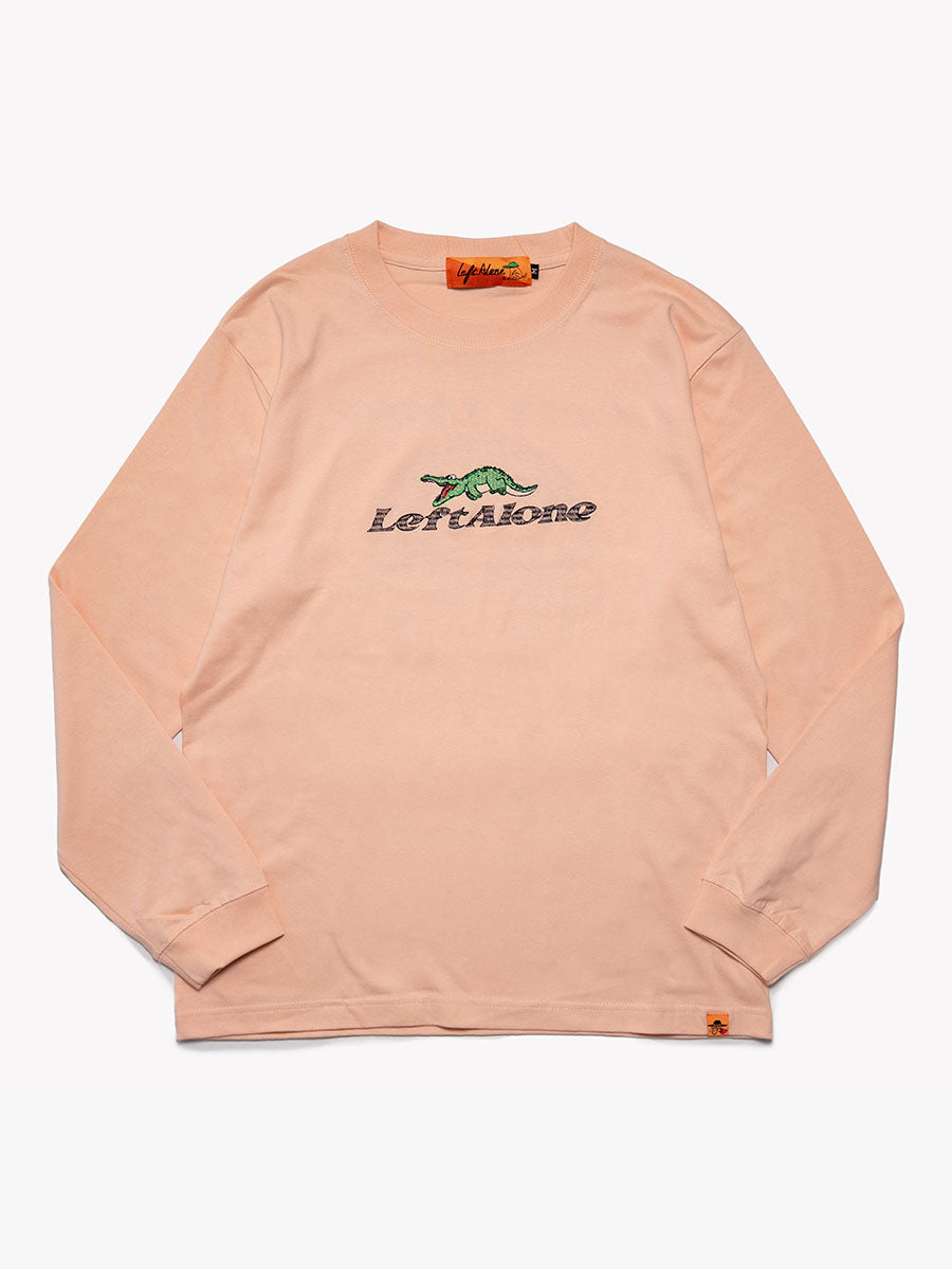 CROCO GIRL L/S TEE -PINK-