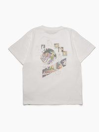 GHOST POCKET TEE -WHITE-