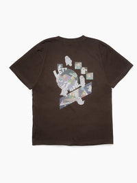 GHOST POCKET TEE -CHARCOAL-