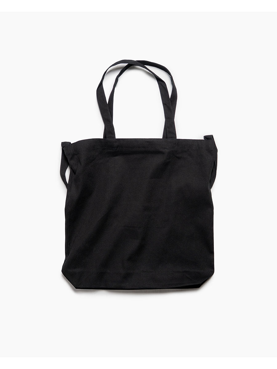 FLOWER 2WAY BAG -BLACK-
