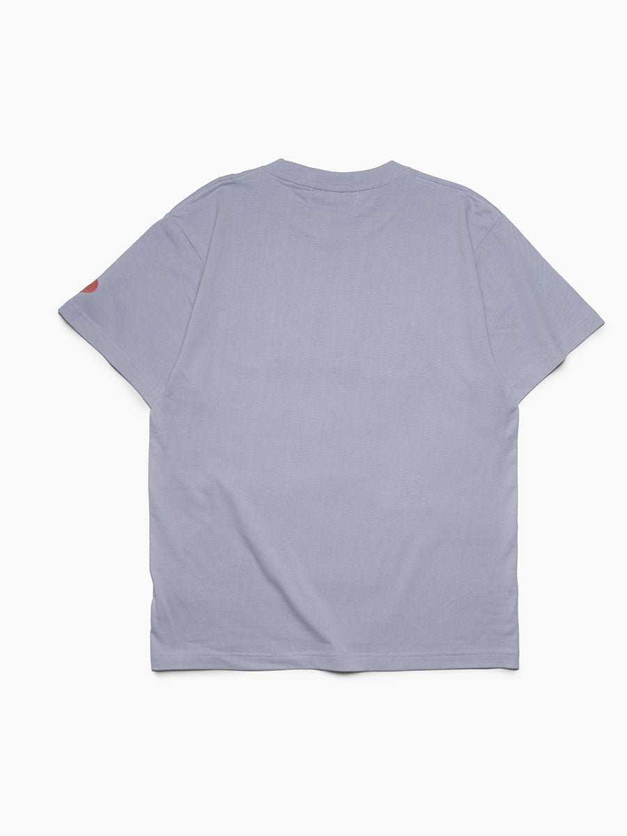 HEART LOGO TEE -LIGHT BLUE-