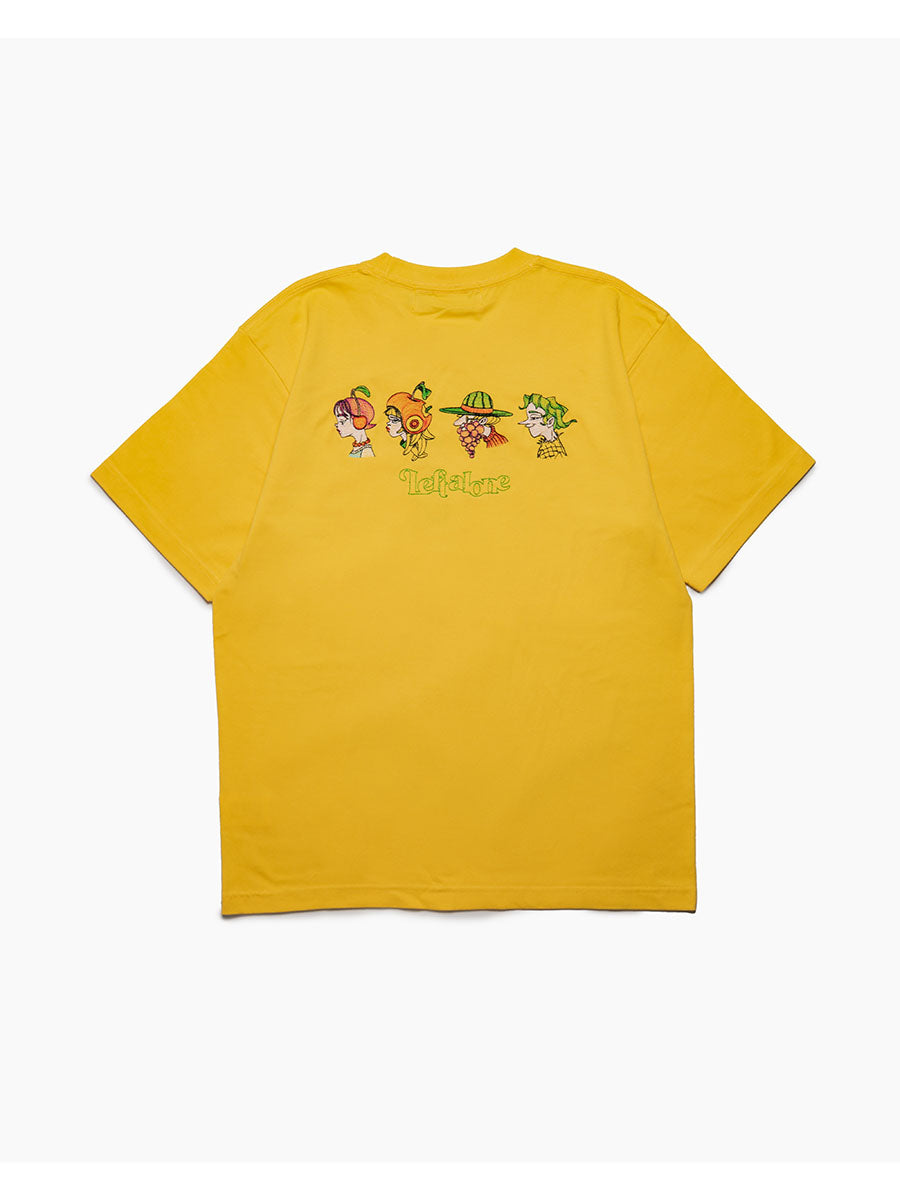FRUIT SS TEE -YELLOW-