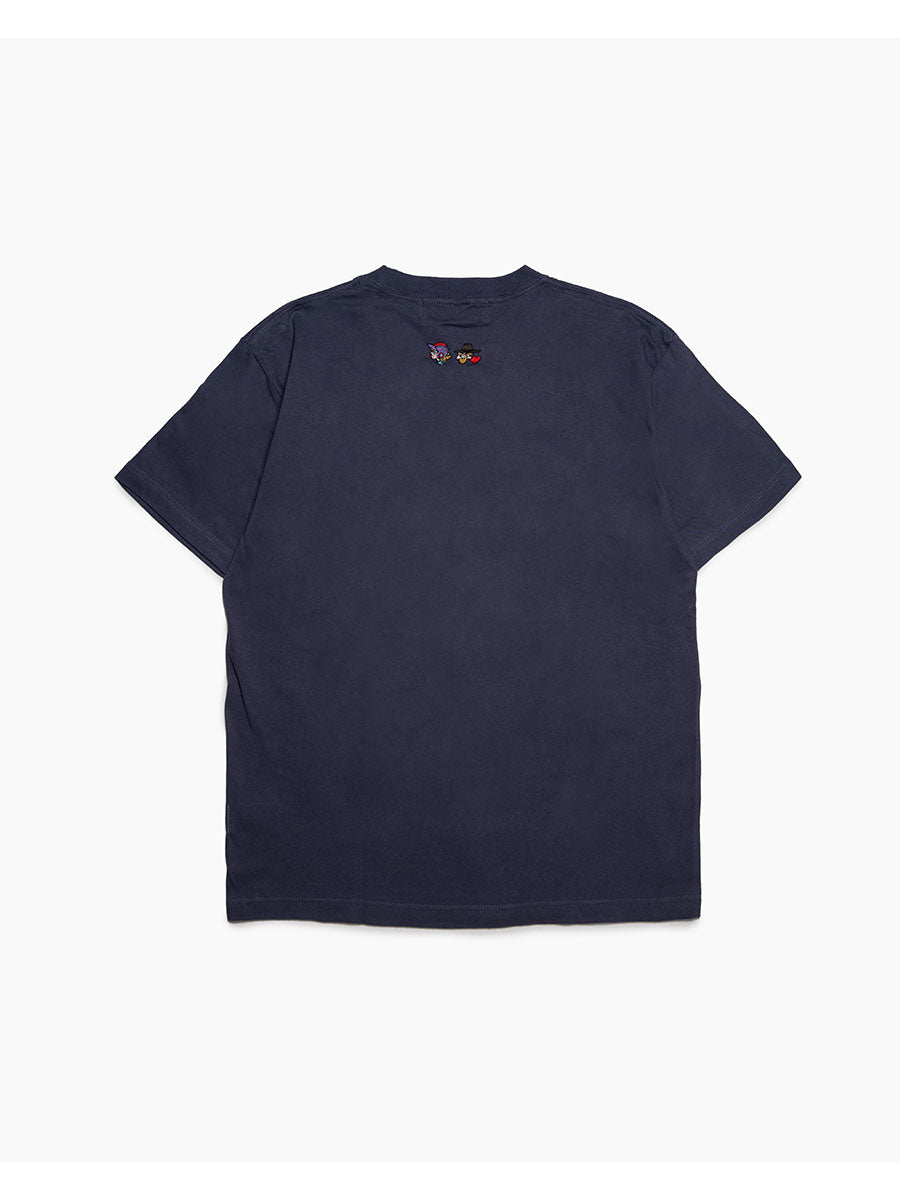 HEART POCKET TEE -PURPLE-