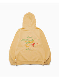 STUDS ICON ZIP PARKA -YELLOW-