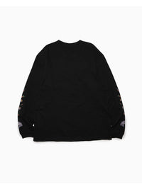 FAVORITE ZEBRA LS TEE -BLACK-