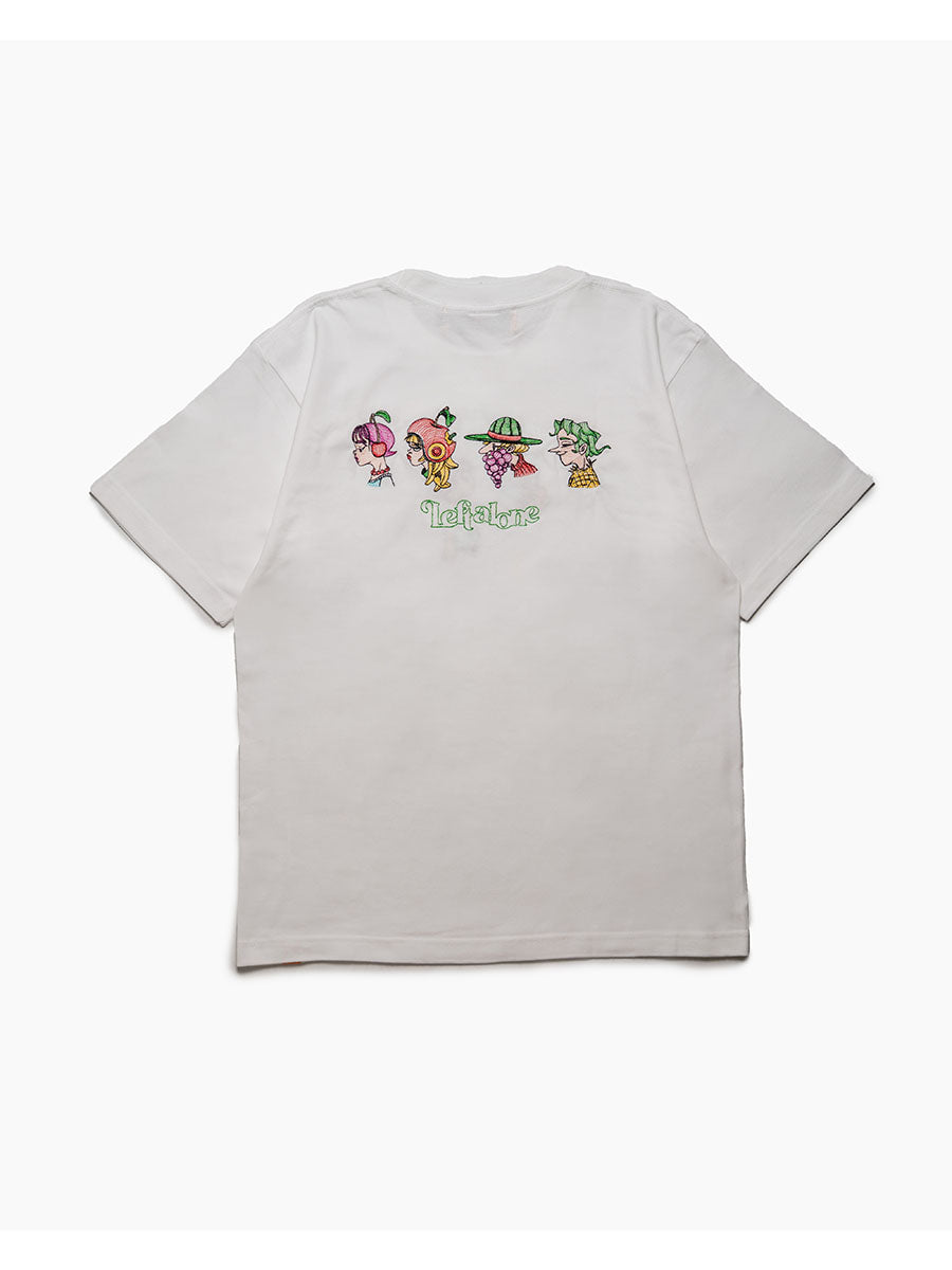 FRUIT SS TEE -WHITE-