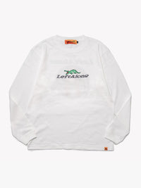 CROCO GIRL L/S TEE -WHITE-