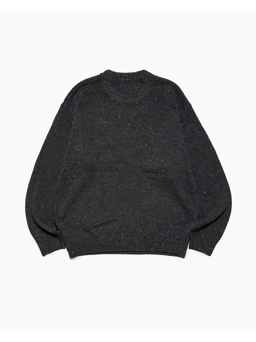 DOG KNIT -BLACK-
