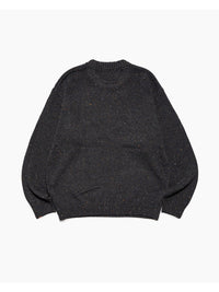 DOG KNIT -BLACK-