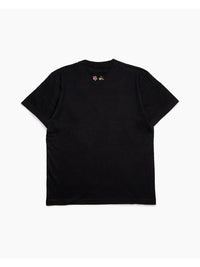 HEART POCKET TEE -BLACK-
