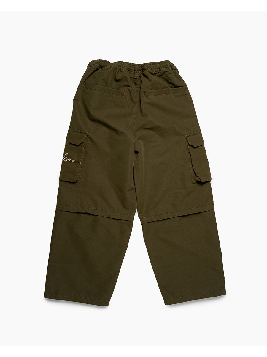 CARGO PANTS -OLIVE-