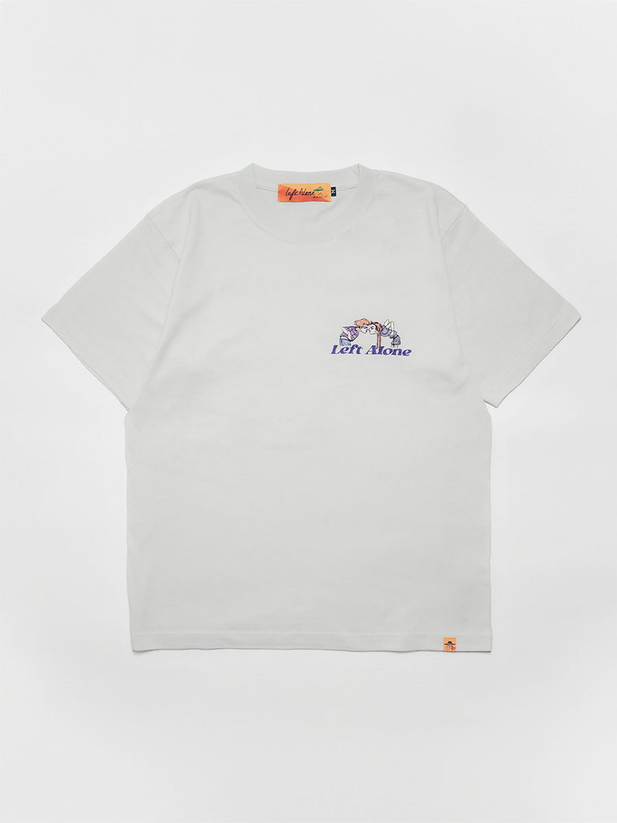QUARREL S/S TEE -LIGHT BLUE-