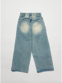 WAVE DENIM PANTS -INDIGO-