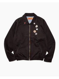 BLOUSON -BLACK-