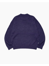 DOG KNIT -NAVY-