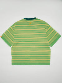 BORDER S/S TEE -GREEN-