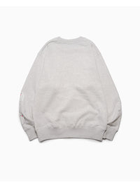 GHOST PUFF SWEAT -ASH-