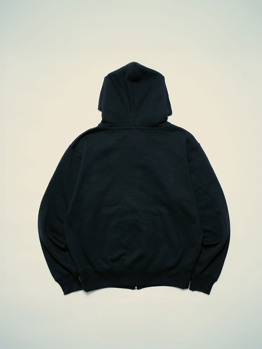 DOGS ZIP PARKA -BLACK-