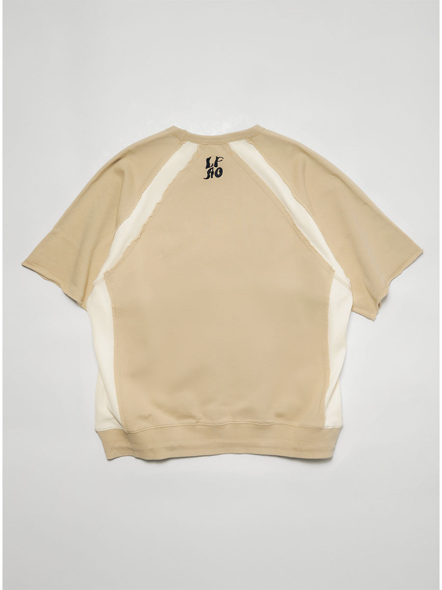 SWEAT S/S TEE -BEIGE-