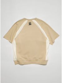 SWEAT S/S TEE -BEIGE-