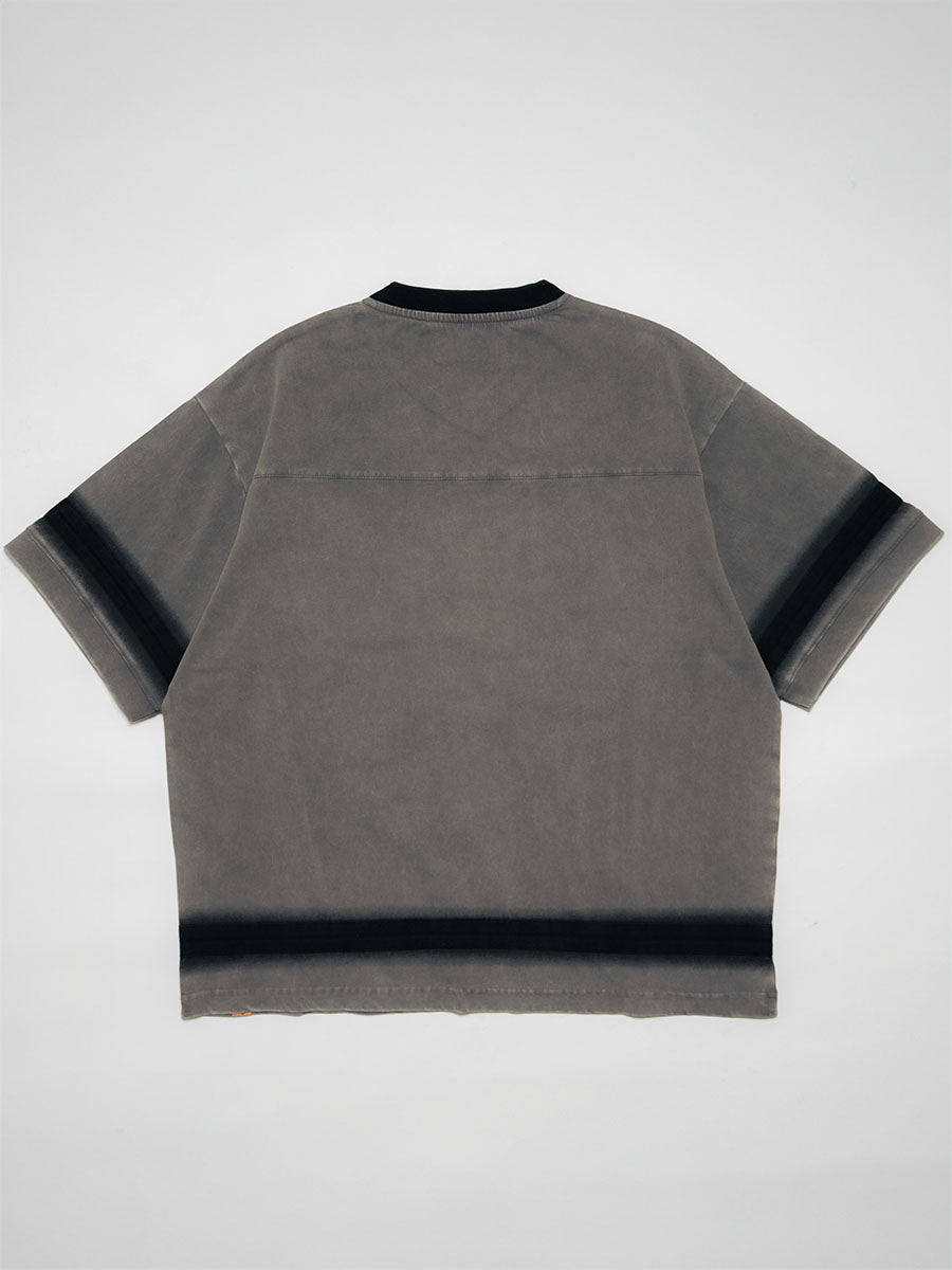 HOCKEY S/S TEE -GREY-