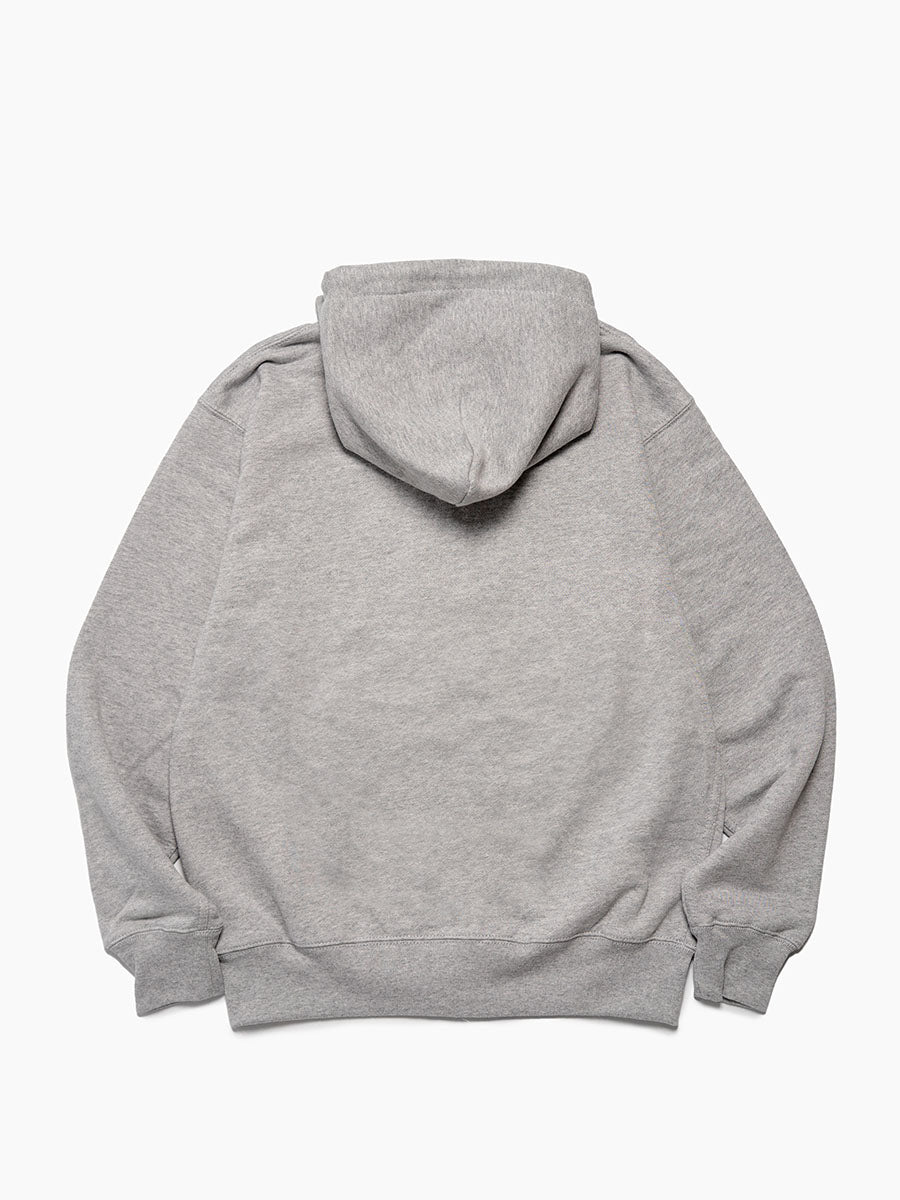 CAT ZIP PARKA -HEATHER GREY-