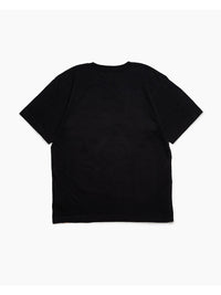 ICON FLOCKING SS TEE -BLACK-