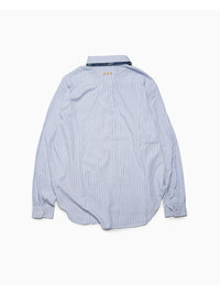 TIE STRIPE LS SHIRT -LIGHT BLUE-