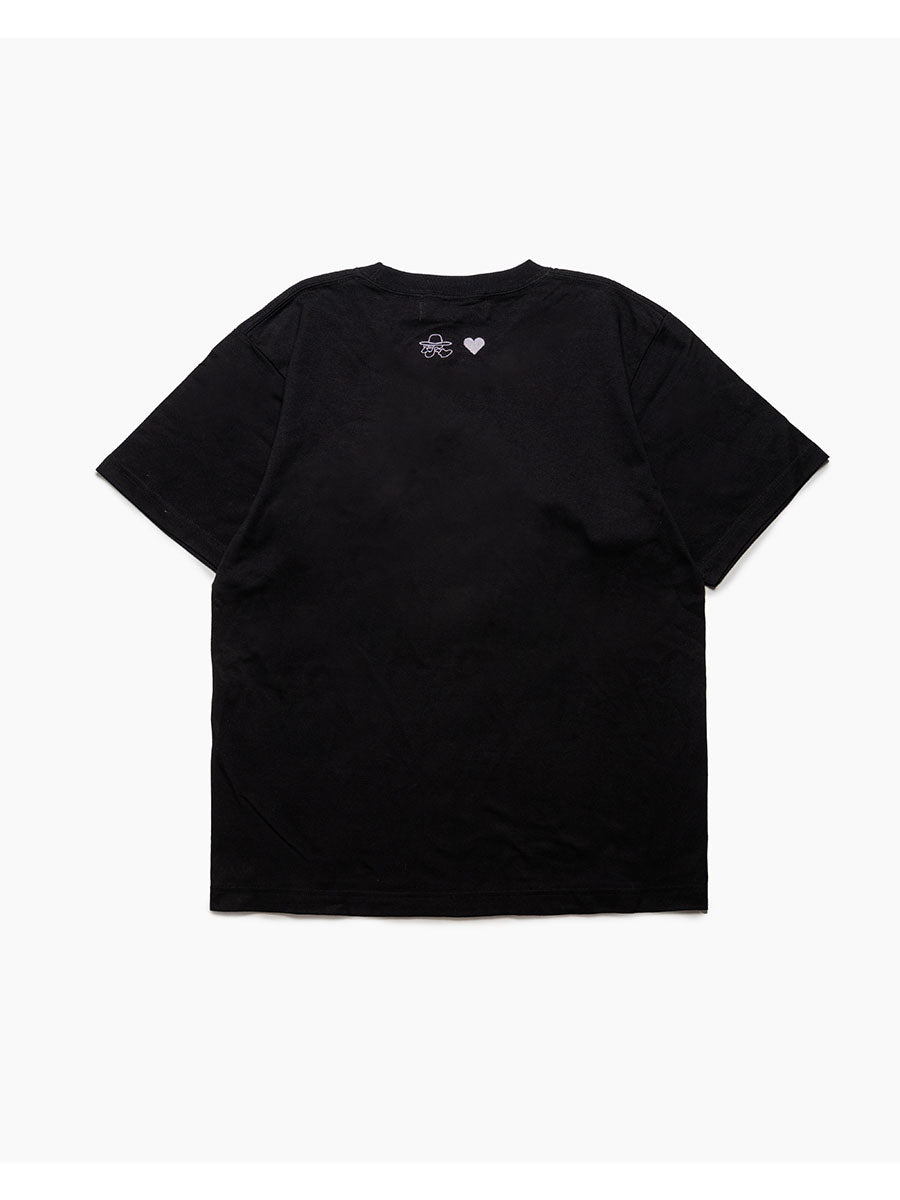 3D ICON SS TEE -BLACK-