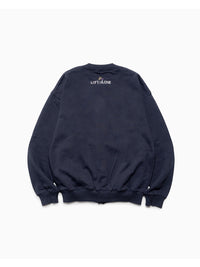FLOWER GARDEN CARDIGAN -NAVY-