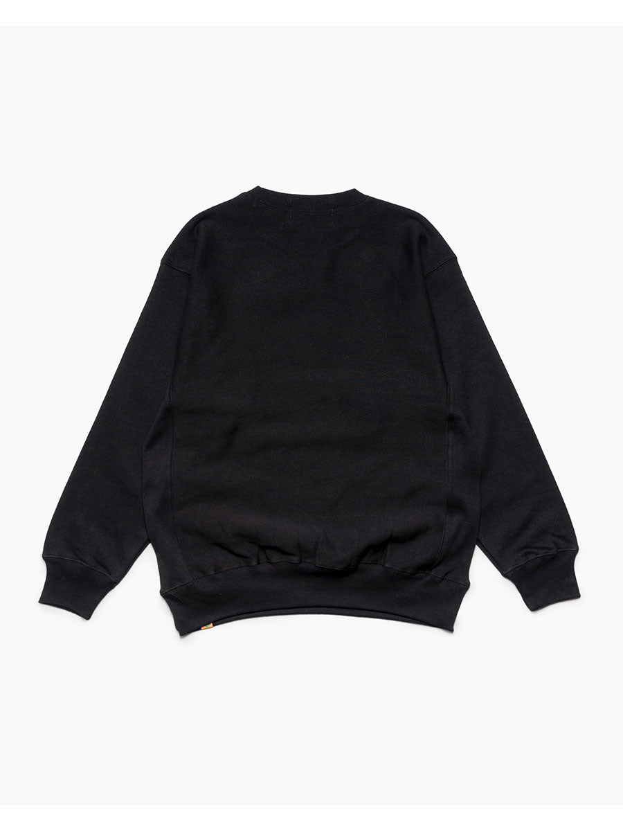 EXCHANGE SWEAT -BLACK-
