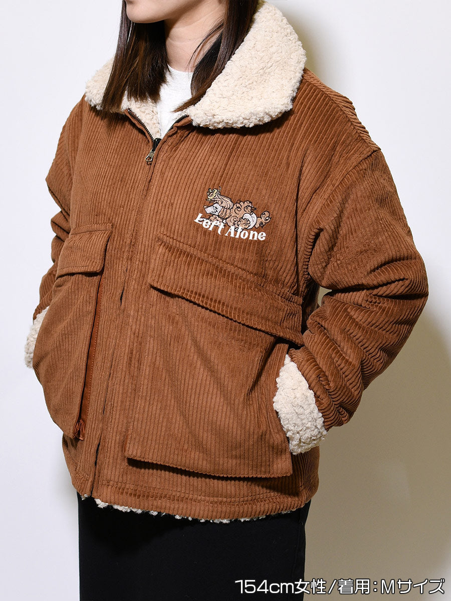 REVERSIBLE RANCH JKT -BROWN-