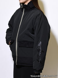 REVERSIBLE OUTER -BLACK-
