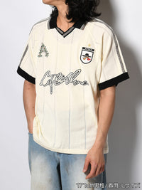KNIT GAME SHIRT -OFF WHITE-