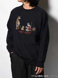 EXCHANGE SWEAT -NAVY-