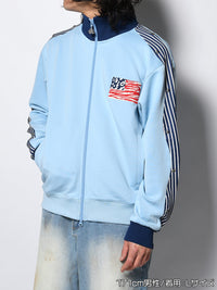 ZEBPARD TRACK JKT -LIGHT BLUE-