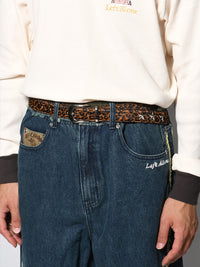 ANIMAL BELT -LEOPARD-